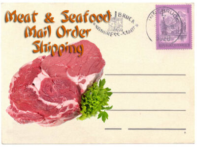 Mail Order Steak Seafood and Other Meats Use EPS Foam Shipping Coolers