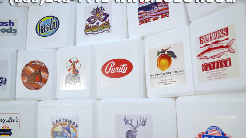 Insulated Shipping Boxes Labels Branding by Insulpak and LoBoy