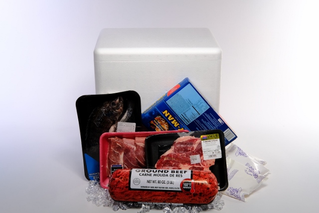 Shipping Frozen Meat Using Styrofoam Shipping Coolers