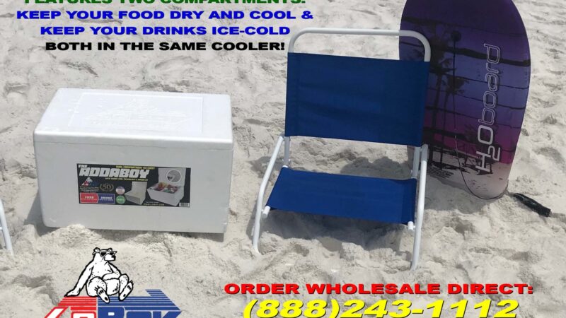 LoBoy Addaboy Dual Compartment Thick-wall Styrofoam Cooler
