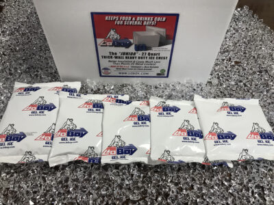 LoBoy Gel-Ice Frozen or Cold Ice Packs for Shipping Coolers