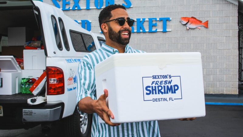 loboy custom eps styrofoam cooler sexton seafood destin fl