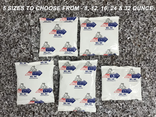 LoBoy Gel-Ice Gel Packs for Coolers and Insulated Shipping Boxes