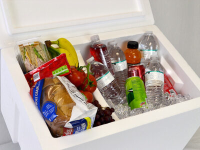 The “ADDABOY” Dual-Compartment Styrofoam Cooler