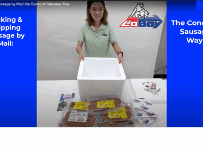 How to Ship Sausage by Mail the Conecuh Sausage Way