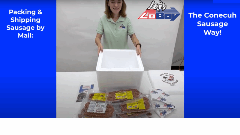 How to Ship Sausage by Mail the Conecuh Sausage Way