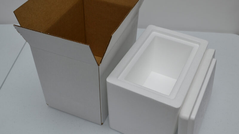 LoBoy Styrofoam Shipping Cooler #205 3.75-Qt 01