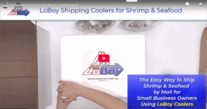 Shipping Shrimp and Seafood By Mail Styrofoam Coolers