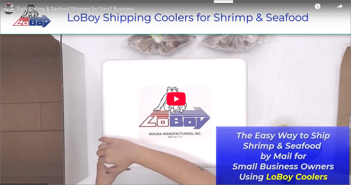 Easy Shrimp & Seafood Shipping for Small Business | LoBoy