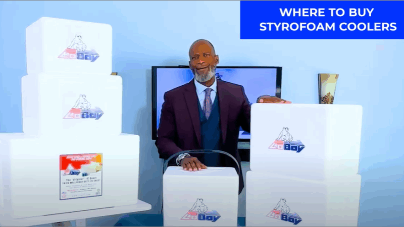 Where to Buy Styrofoam Coolers Individual or in Bulk