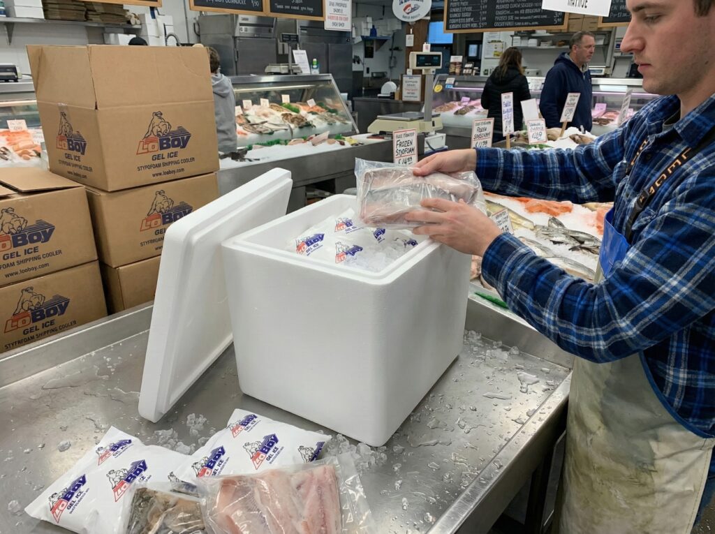Gel-Ice Packs and Seafood Shipping Coolers for Perfect Perishable Shipments