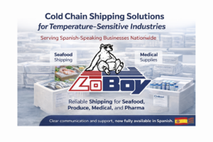 Cold Chain Shipping Espanol Styrofoam Coolers LoBoy