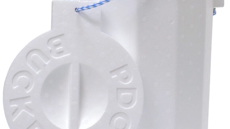 Styrofoam Bucket by LoBoy #108 - 9.56 QT - Outdoor Recreation & Storage
