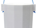 Styrofoam Bucket by LoBoy side view