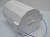 Styrofoam Bucket by LoBoy three quarter on side closed